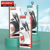 Кабель USB RECRSI CA-237 Lightning белый