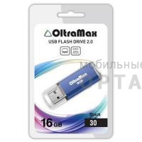 Флешка USB 16 Гб OltraMax   30  синий