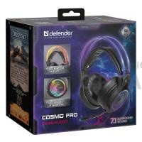 Наушники игровые Defender Cosmo PRO объемный звук 7.1, RGB, 2.1 м (1/12) Наушники игровые Defender Cosmo PRO объемный звук 7.1, RGB, 2.1 м (1/12)