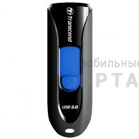 Флешка USB3.0 256 Гб Transcend  JetFlash 790  чёрный/синий Флешка USB3.0 256 Гб Transcend  JetFlash 790  чёрный/синий