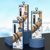 Кабель USB RECRSI CA-231 Micro белый